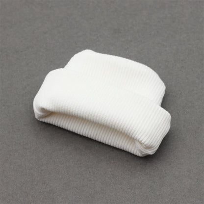 Labubu Beanie Hat Accessory – White Knit Cap