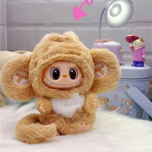 Monkey Costume Outfit for Labubu 🐵