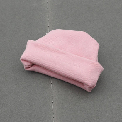 Labubu Doll Beanie Hat – Pink Knit Cap for 10cm–17cm Labubu Plush